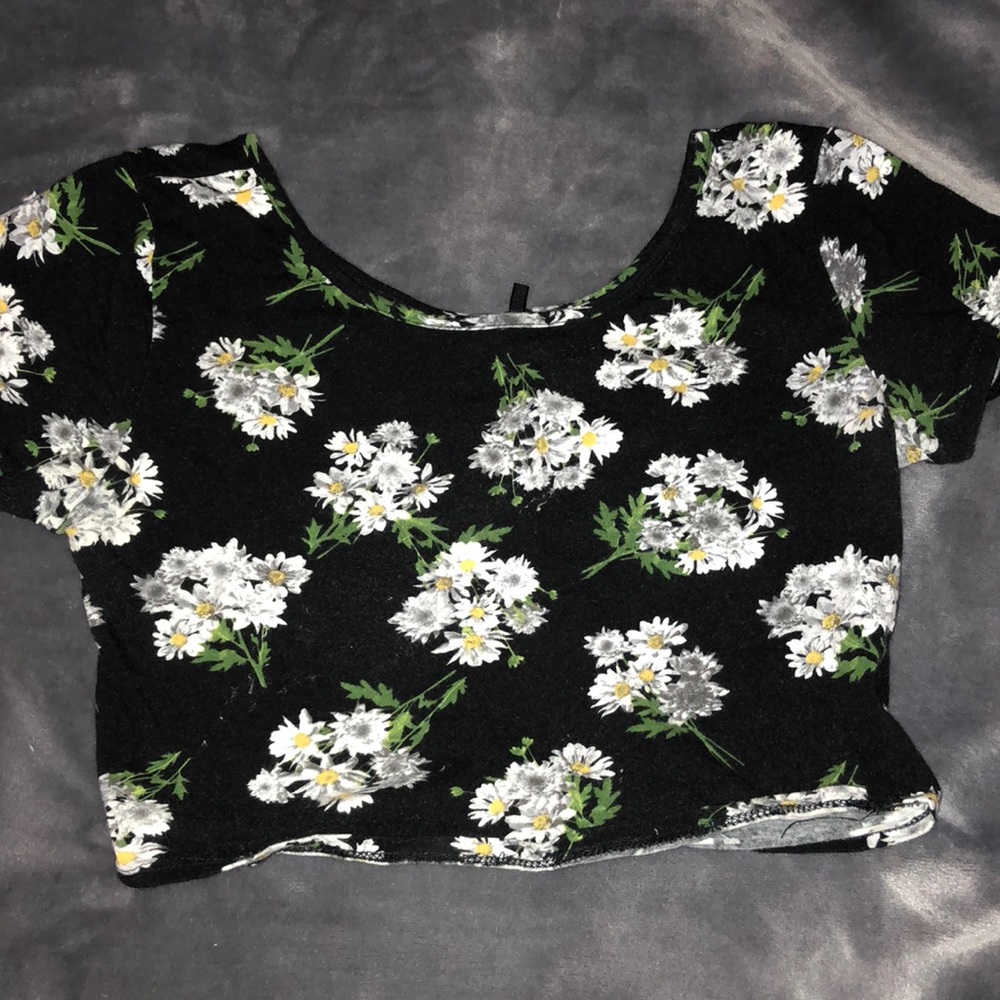Crop top daisy